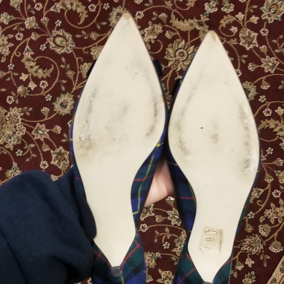 J.Crew tartan kitten heels - Picture 4 of 8
